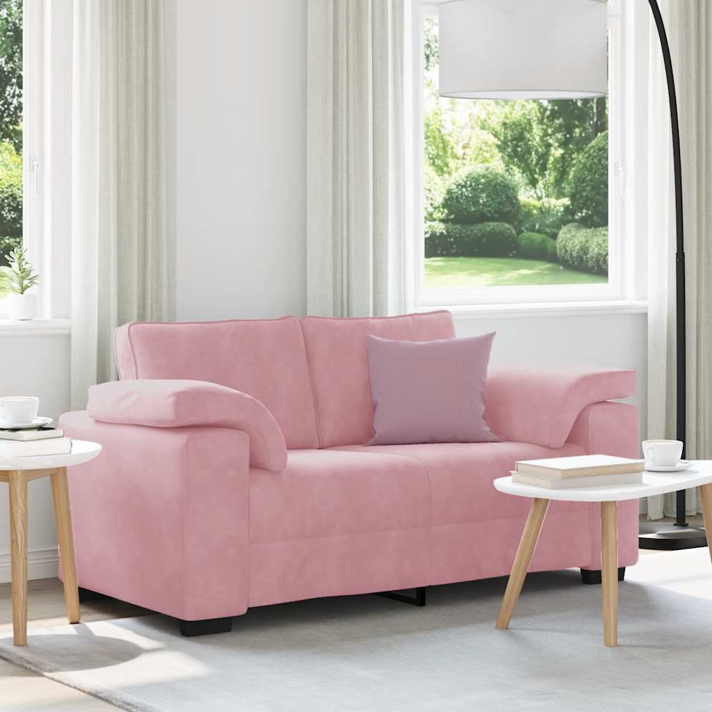 3-Personers Sofa 220X77X82 Cm Fløjl