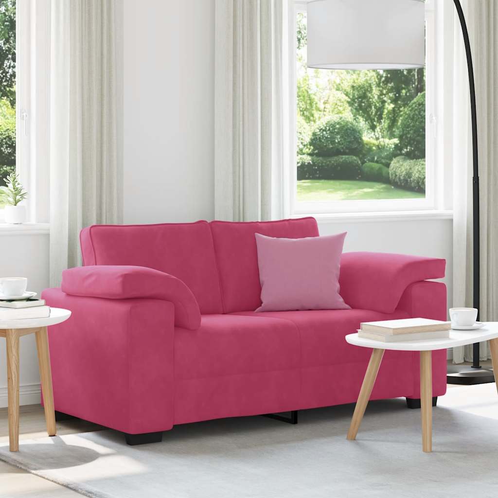3-Personers Sofa 220X77X82 Cm Fløjl