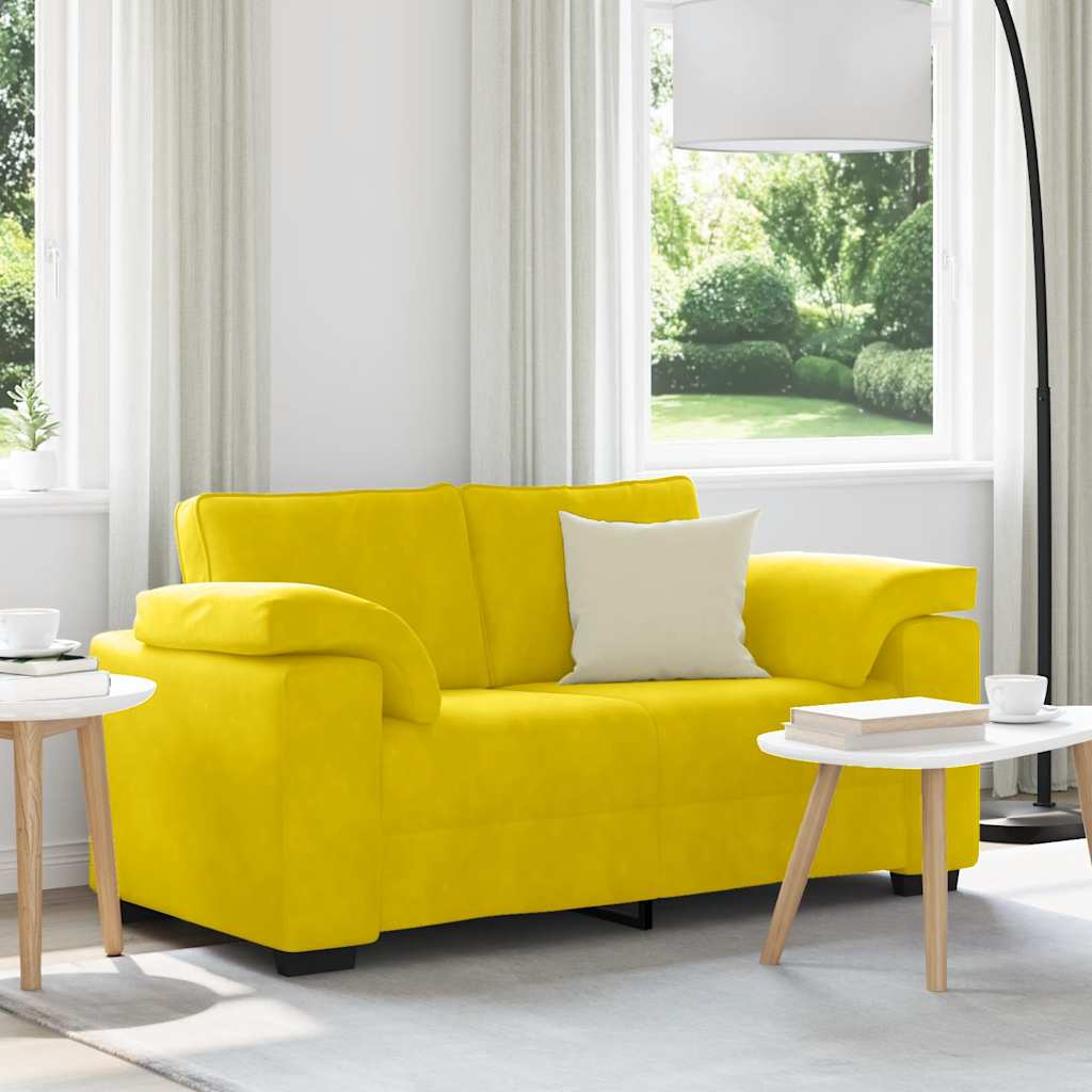 3-Personers Sofa 220X77X82 Cm Fløjl