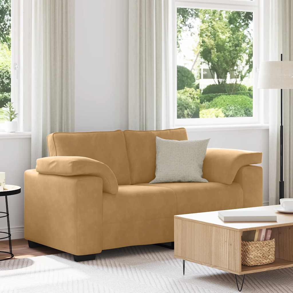 3-Personers Sofa 220X77X82 Cm Fløjl