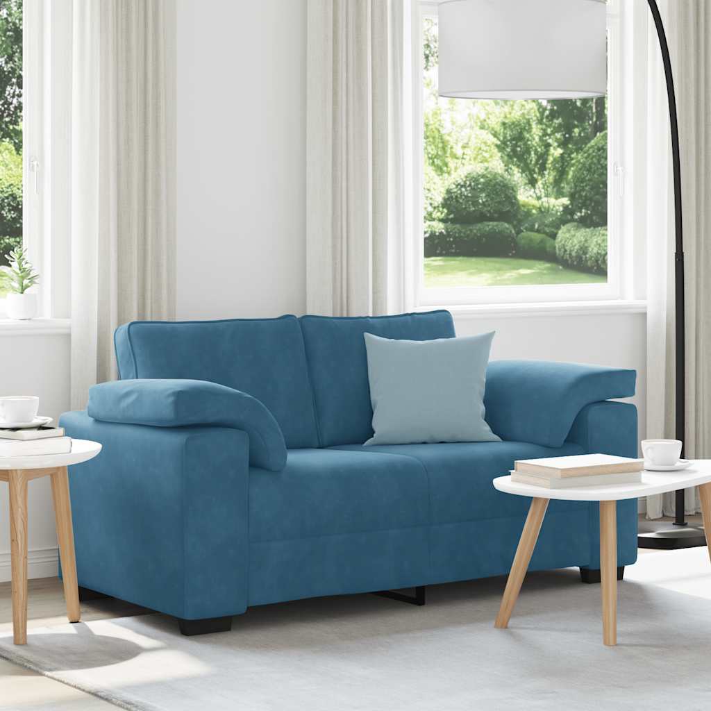 3-Personers Sofa 220X77X82 Cm Fløjl