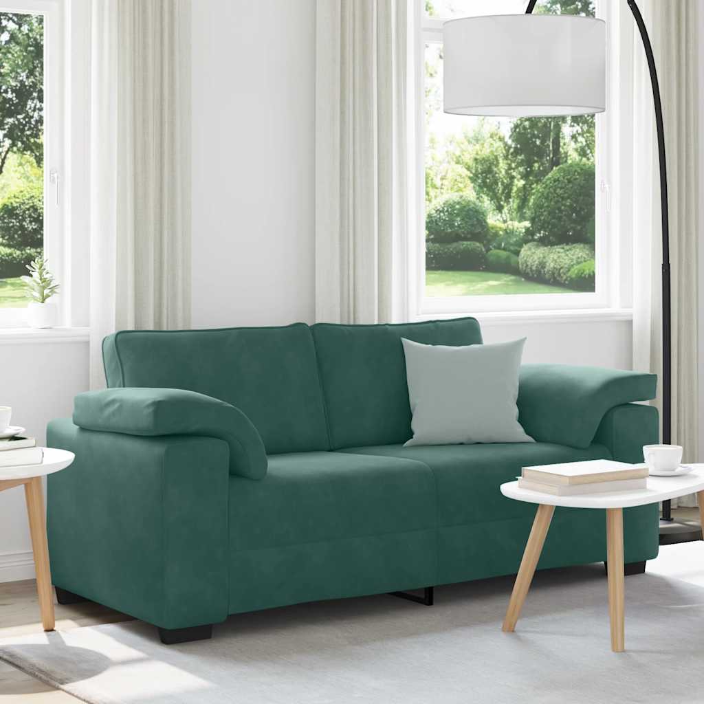 3-Personers Sofa 220X77X82 Cm Fløjl