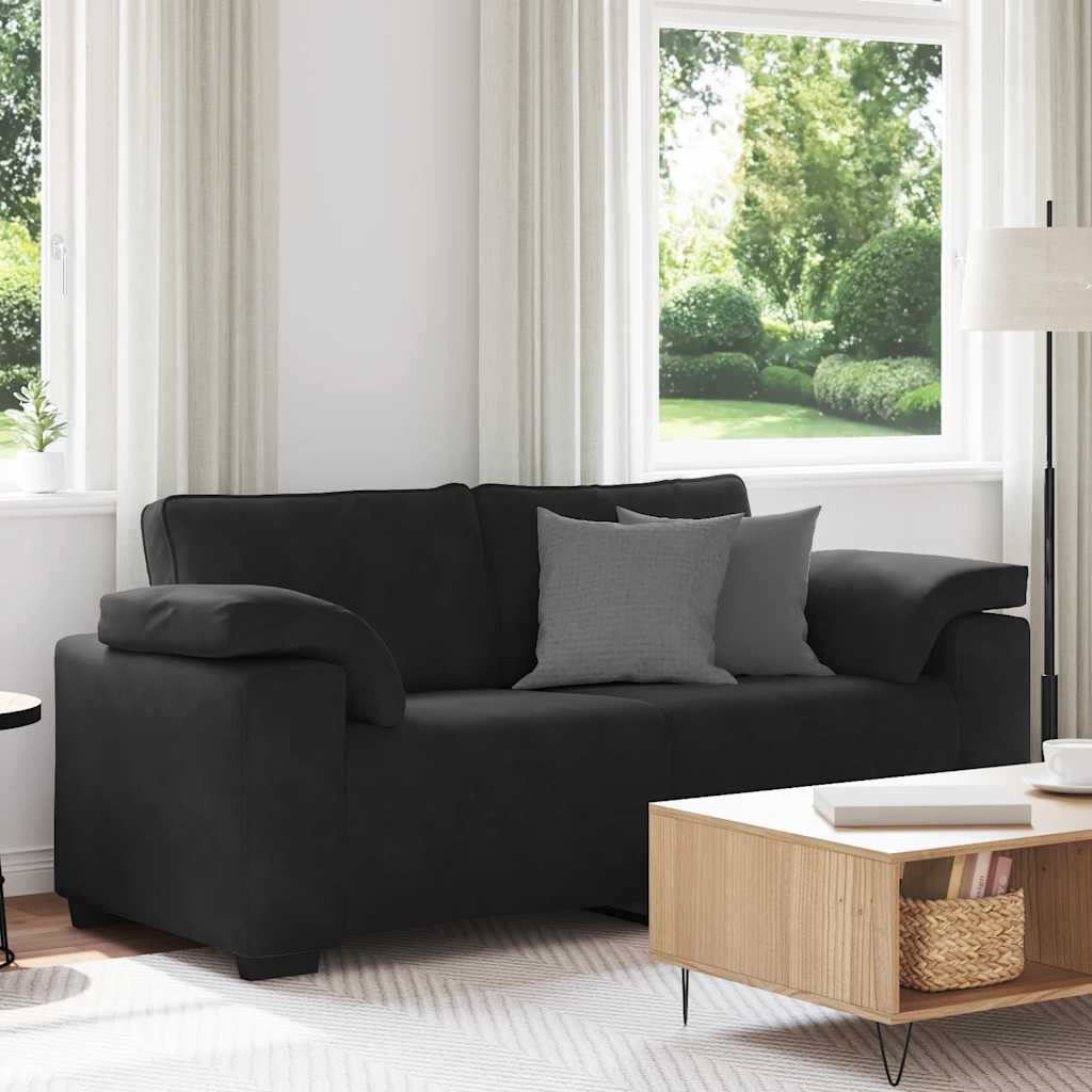 3-Personers Sofa 220X77X82 Cm Fløjl