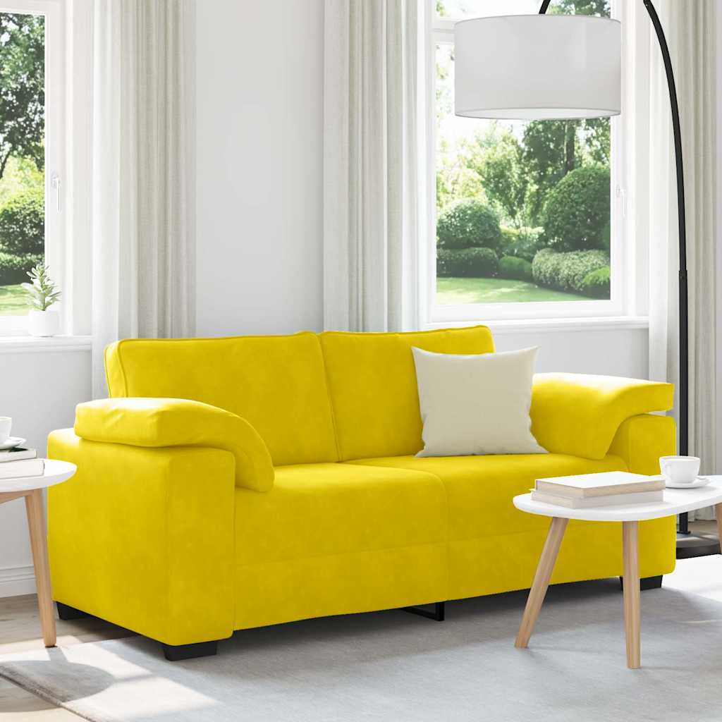 3-Personers Sofa 220X77X82 Cm Fløjl