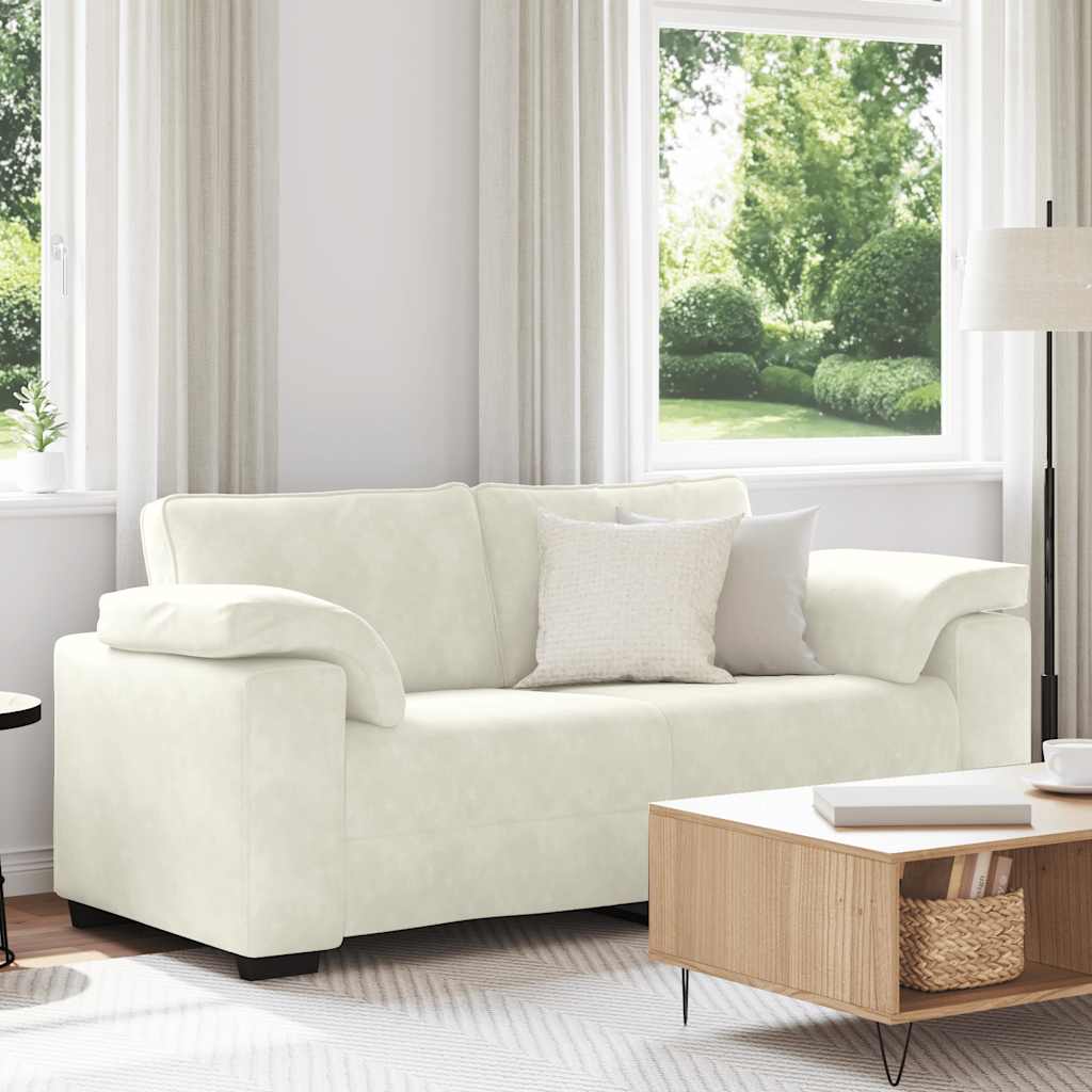 3-Personers Sofa 220X77X82 Cm Fløjl