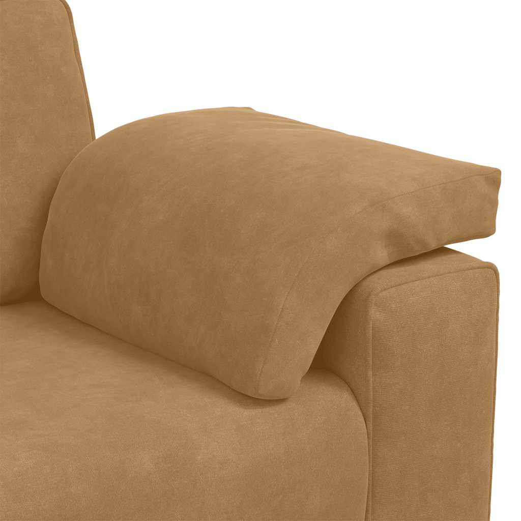 3-Personers Sofa 220X77X82 Cm Fløjl