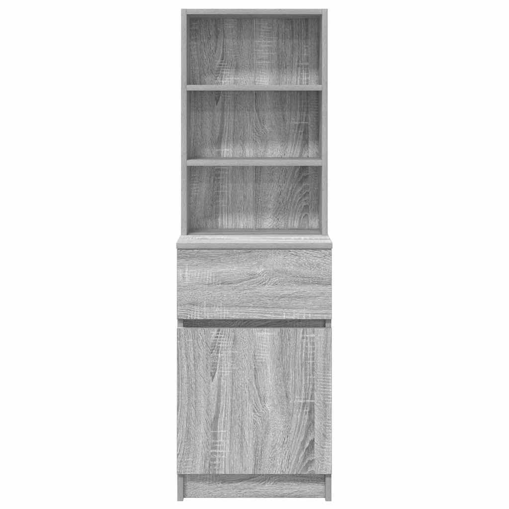 Sengebord 39X35X125 Cm Konstrueret Træ