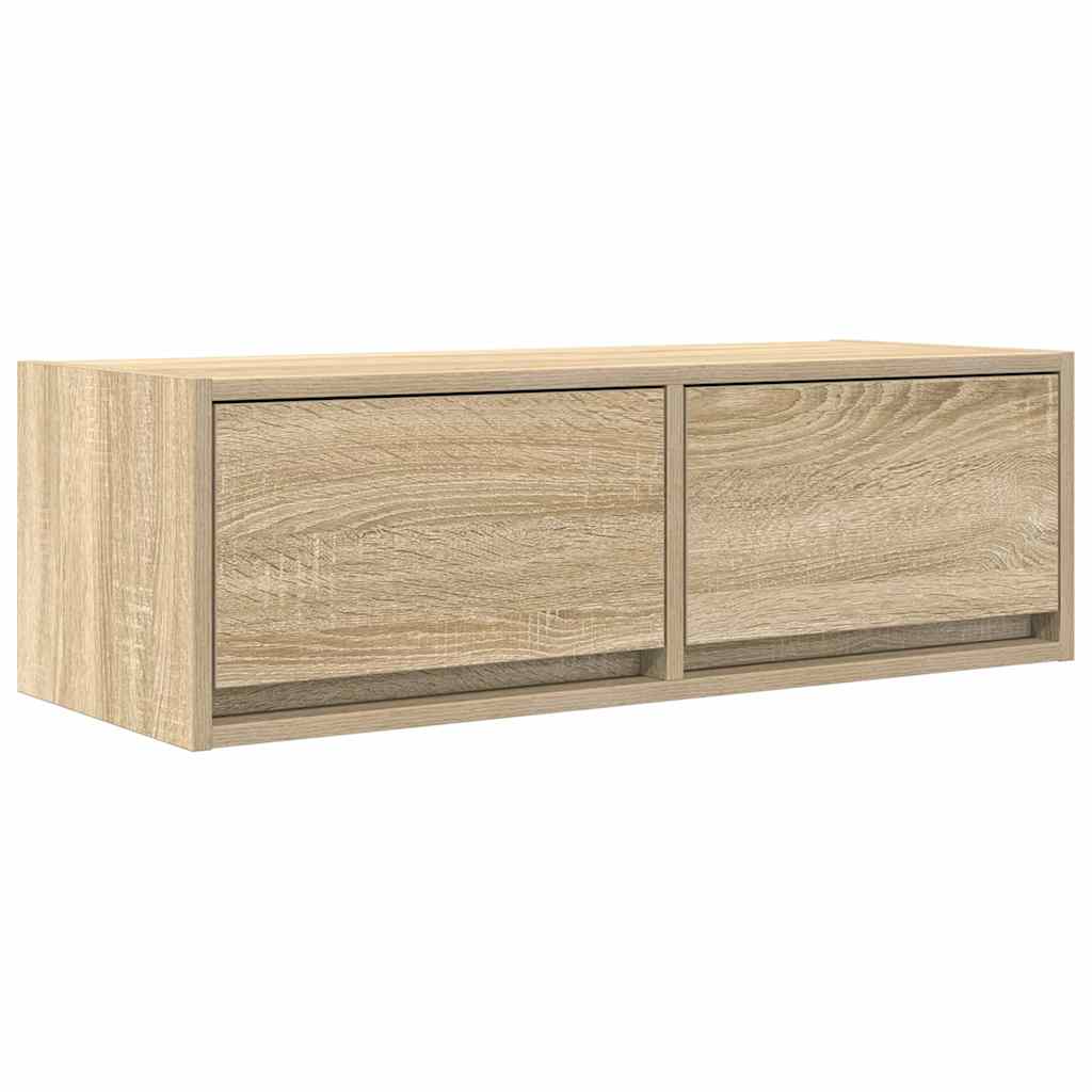 Tv-Borde 2 Stk. 80X31X25,5 Cm Konstrueret Træ