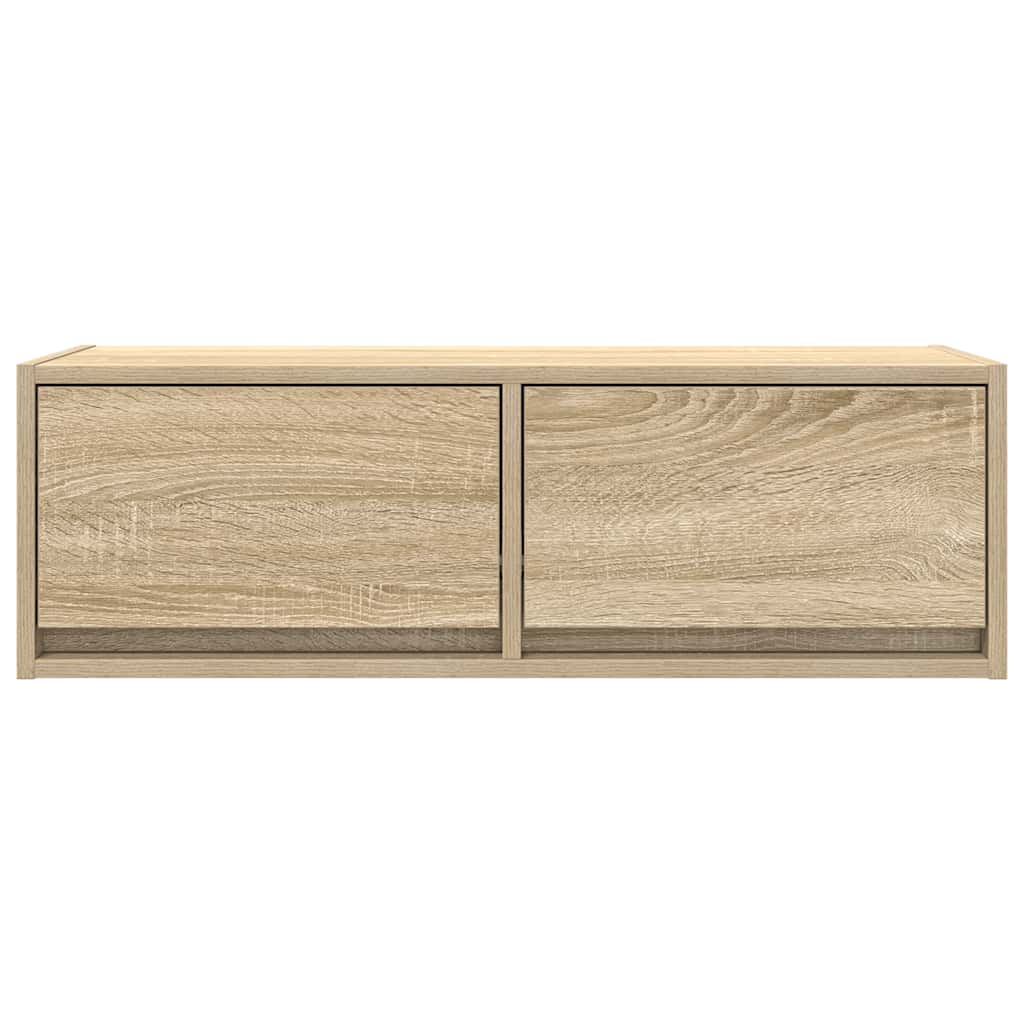 Tv-Borde 2 Stk. 80X31X25,5 Cm Konstrueret Træ