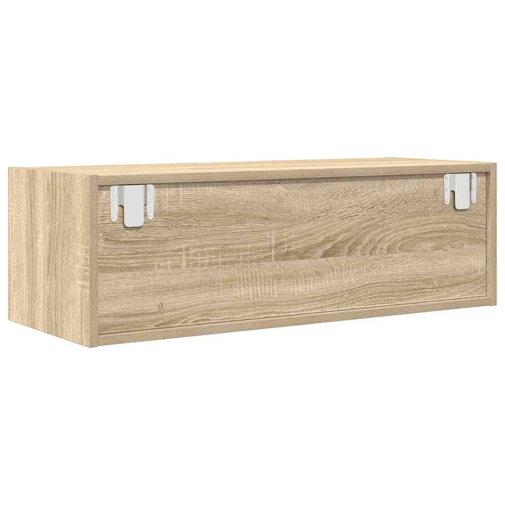 Tv-Borde 2 Stk. 80X31X25,5 Cm Konstrueret Træ