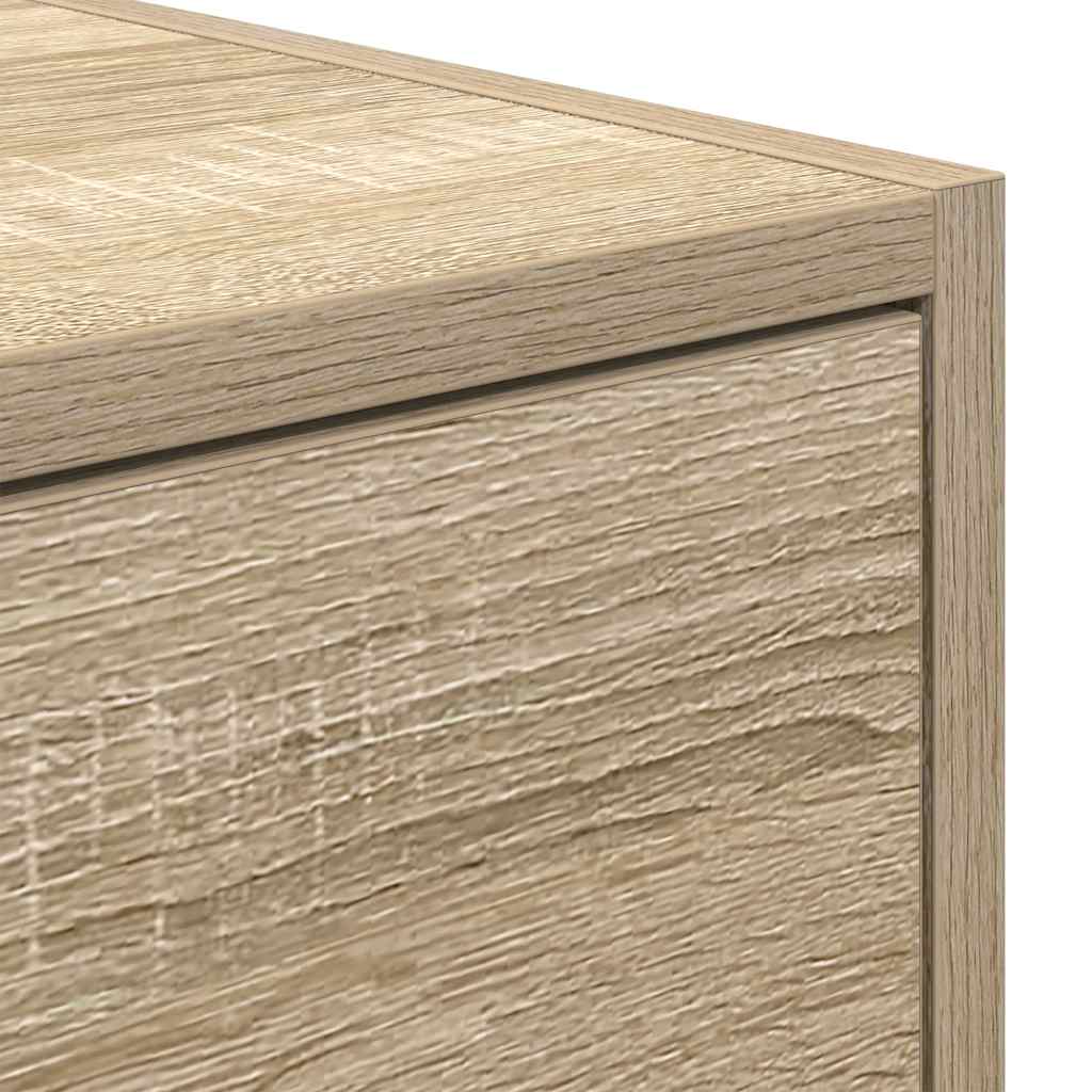 Tv-Borde 2 Stk. 80X31X25,5 Cm Konstrueret Træ