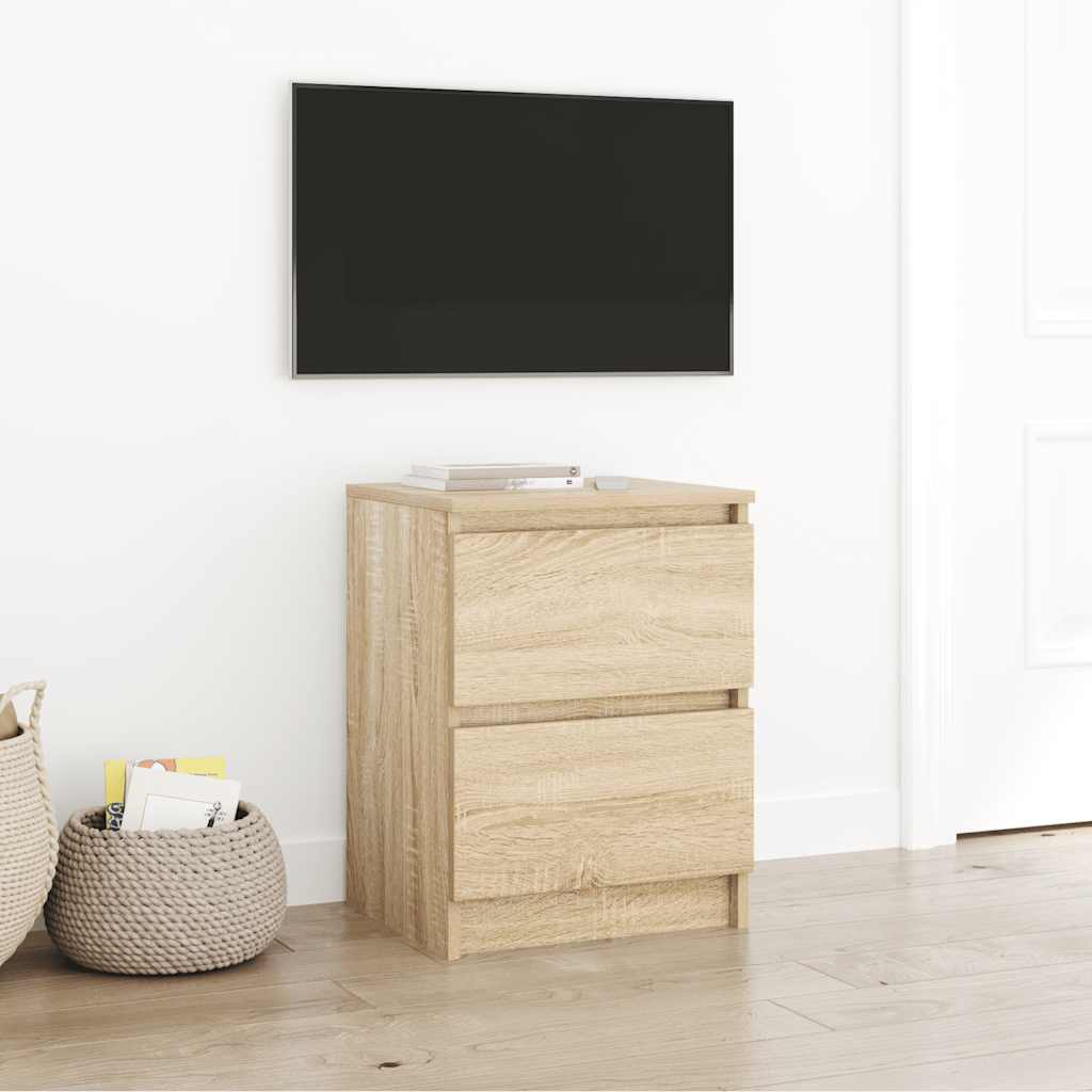 Tv-Bord 100X35X54 Cm Konstrueret Træ