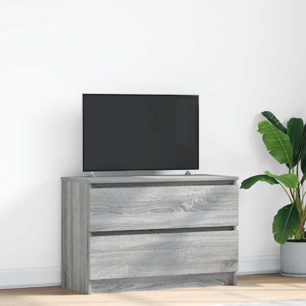 Tv-Bord 100X35X54 Cm Konstrueret Træ