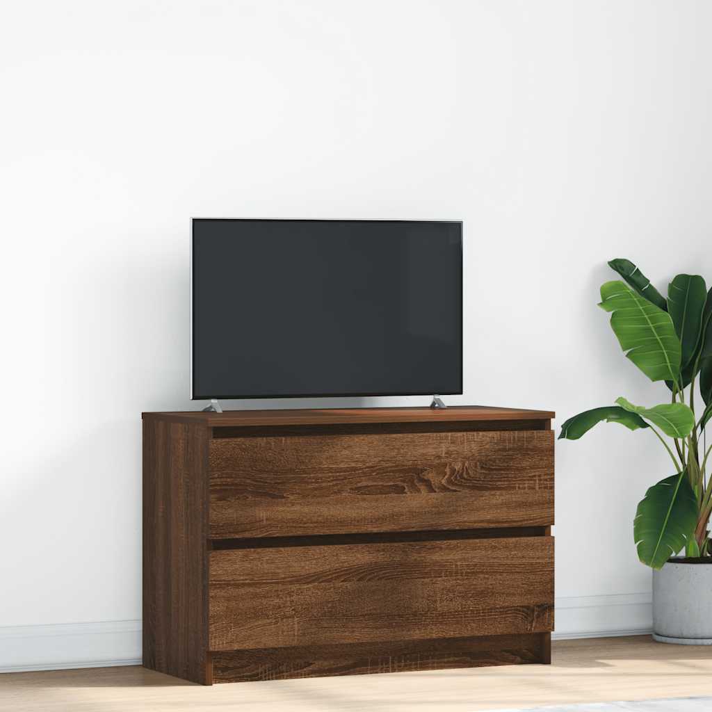 Tv-Bord 100X35X54 Cm Konstrueret Træ