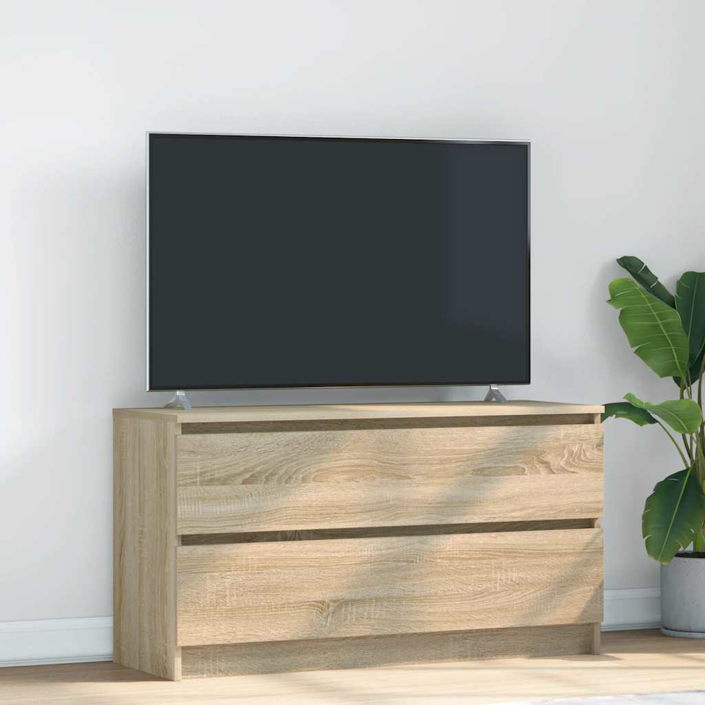 Tv-Bord 100X35X54 Cm Konstrueret Træ