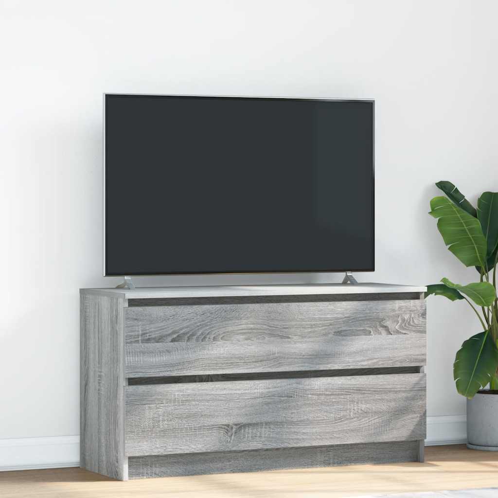 Tv-Bord 100X35X54 Cm Konstrueret Træ