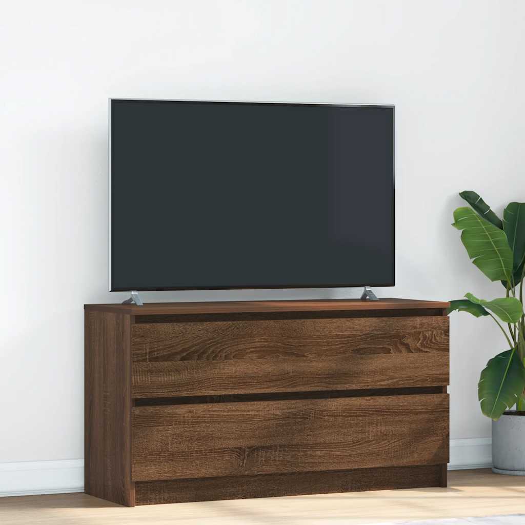 Tv-Bord 100X35X54 Cm Konstrueret Træ