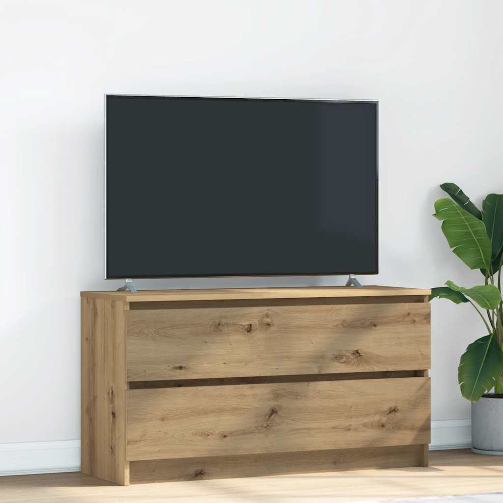 Tv-Bord 100X35X54 Cm Konstrueret Træ