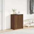 Skoreol 57X34X76 Cm Konstrueret Træ Etræsfarve Brun Eg