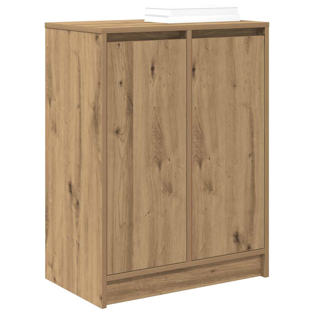 Skoreol 57X34X76 Cm Konstrueret Træ Kunsteg Artisan Eg