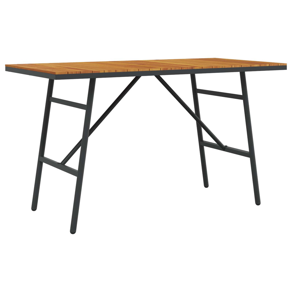 Spisebord Brun 110 X 55 X 61,5 Cm Massivt Akacietræ