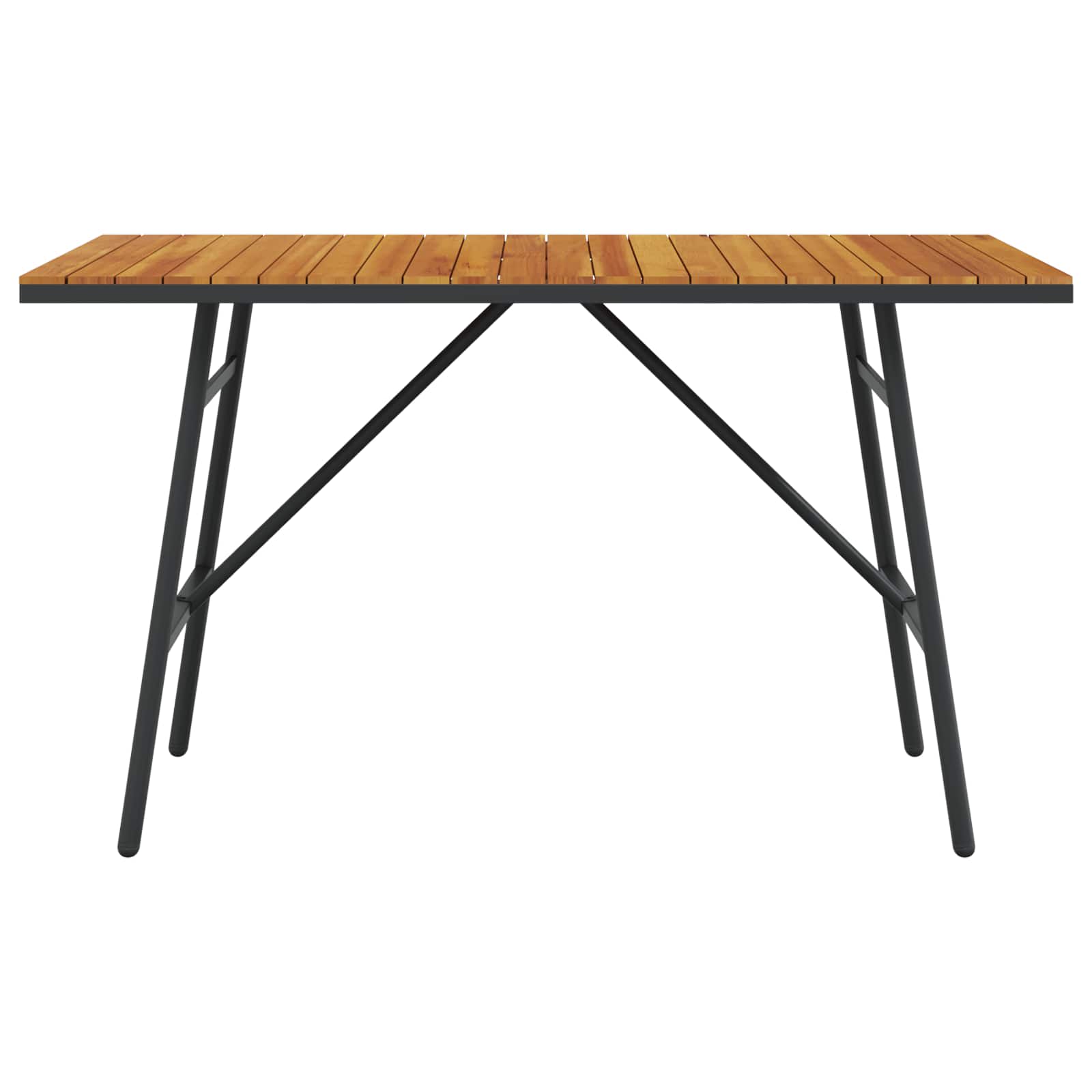 Spisebord Brun 110 X 55 X 61,5 Cm Massivt Akacietræ