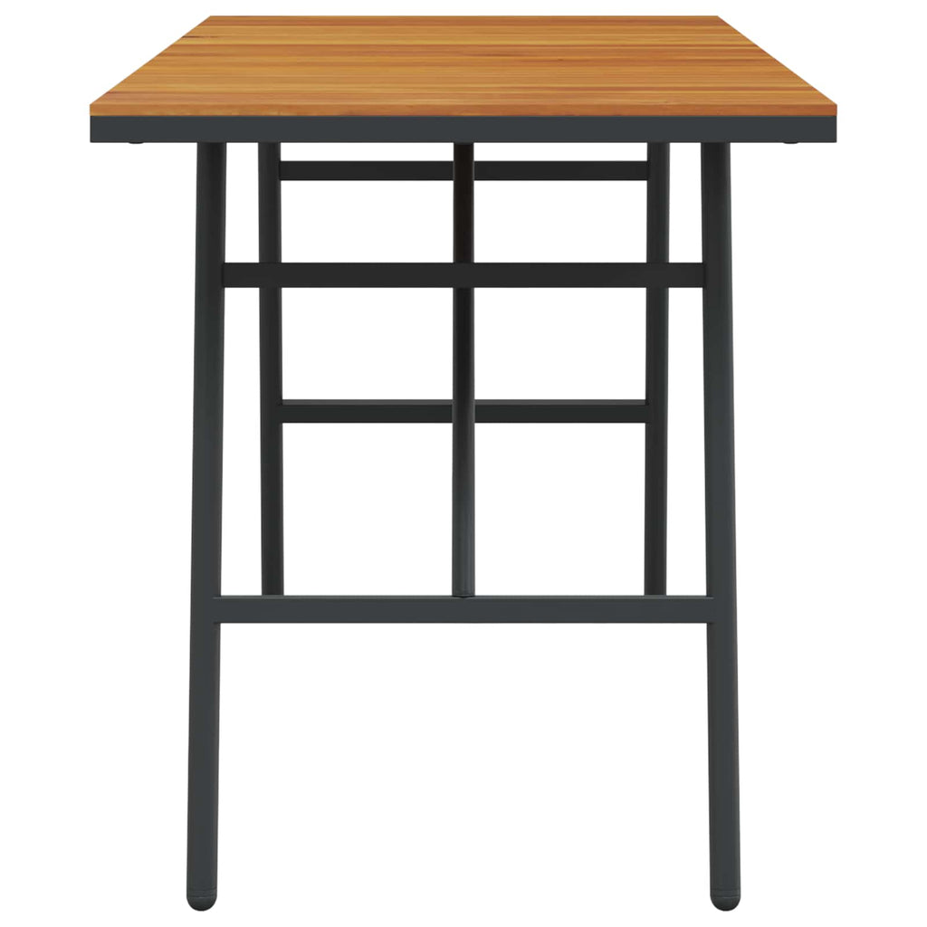 Spisebord Brun 110 X 55 X 61,5 Cm Massivt Akacietræ