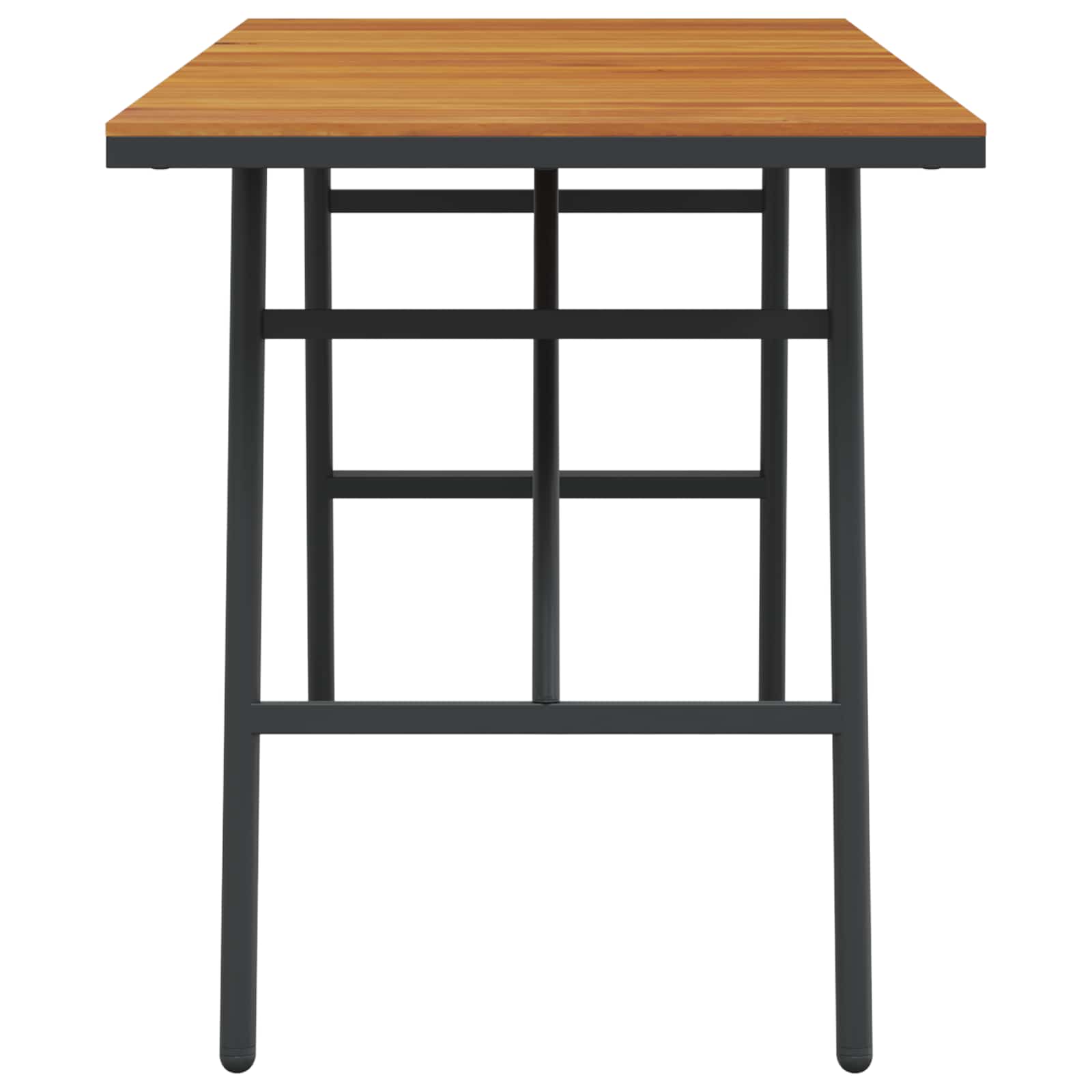 Spisebord Brun 110 X 55 X 61,5 Cm Massivt Akacietræ