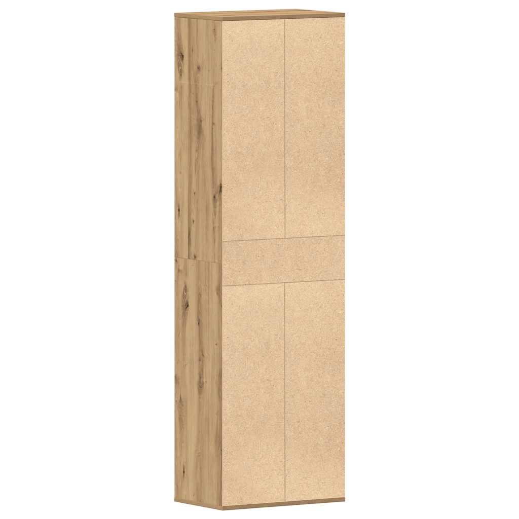 Skoreol 54X34X183 Cm Konstrueret Træ Kunsteg Artisian Oak