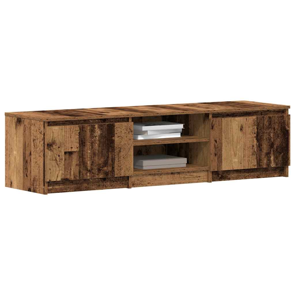 Tv-Bord 140X40X36 Cm Konstrueret Træ Etræsfarve