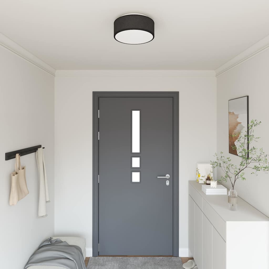 Loftlampe Med Spotlights 30 X 30 X 13,5 Cm Stof