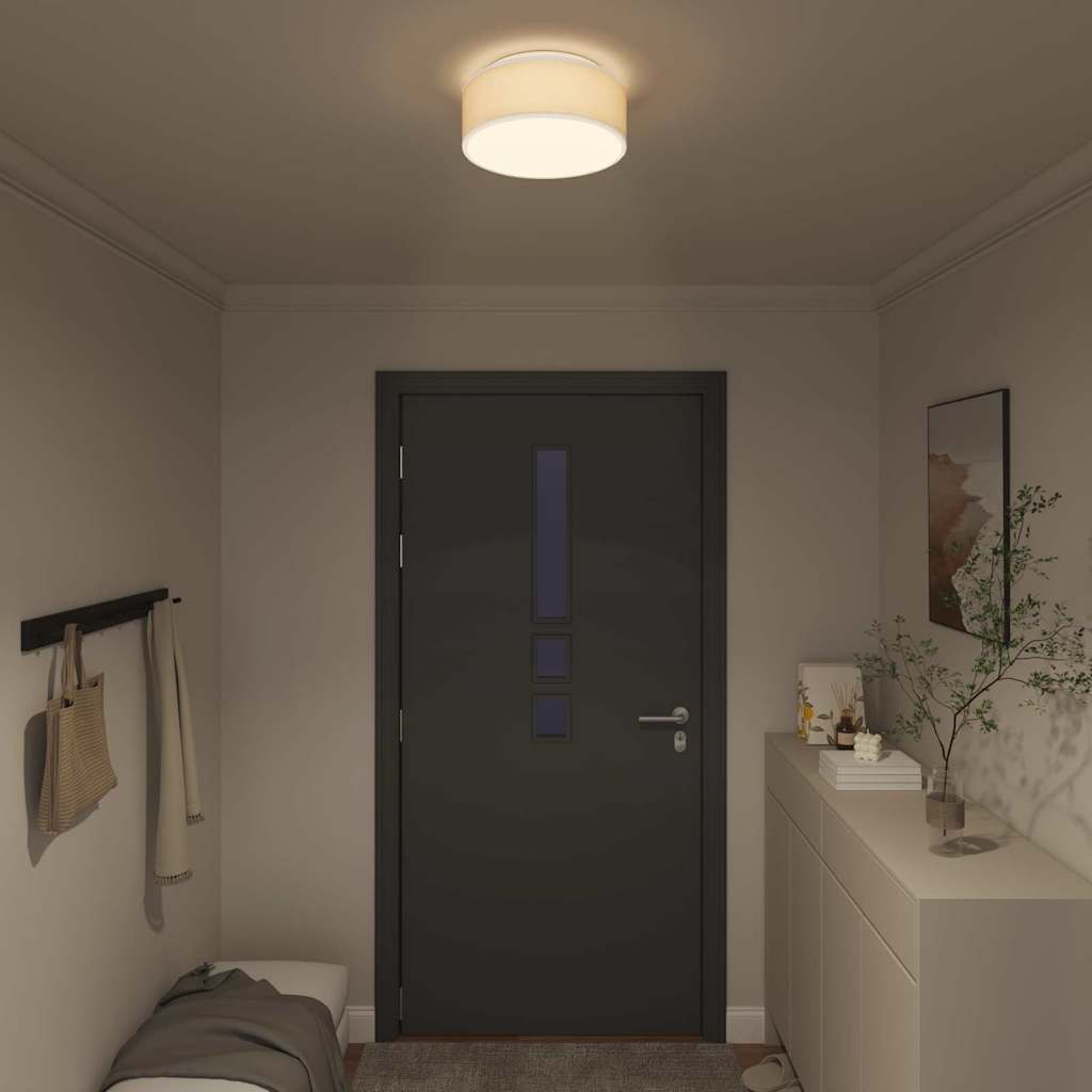 Loftlampe Med Spotlights 30 X 30 X 13,5 Cm Stof