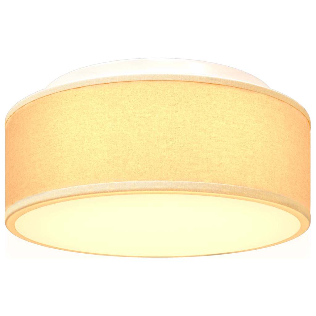 Loftlampe Med Spotlights 30 X 30 X 13,5 Cm Stof