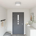 Loftlampe Med Spotlights 30 X 30 X 13,5 Cm Stof