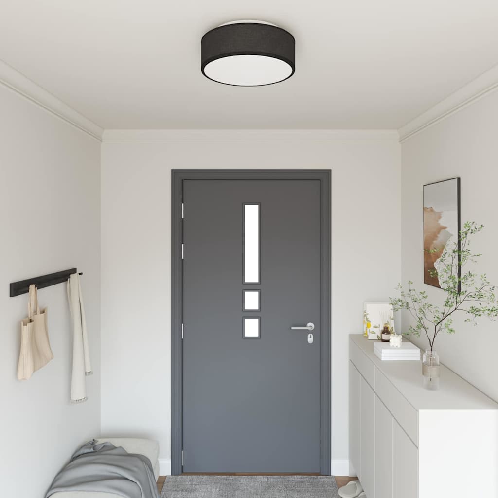 Loftlampe Med Spotlights 30 X 30 X 13,5 Cm Stof