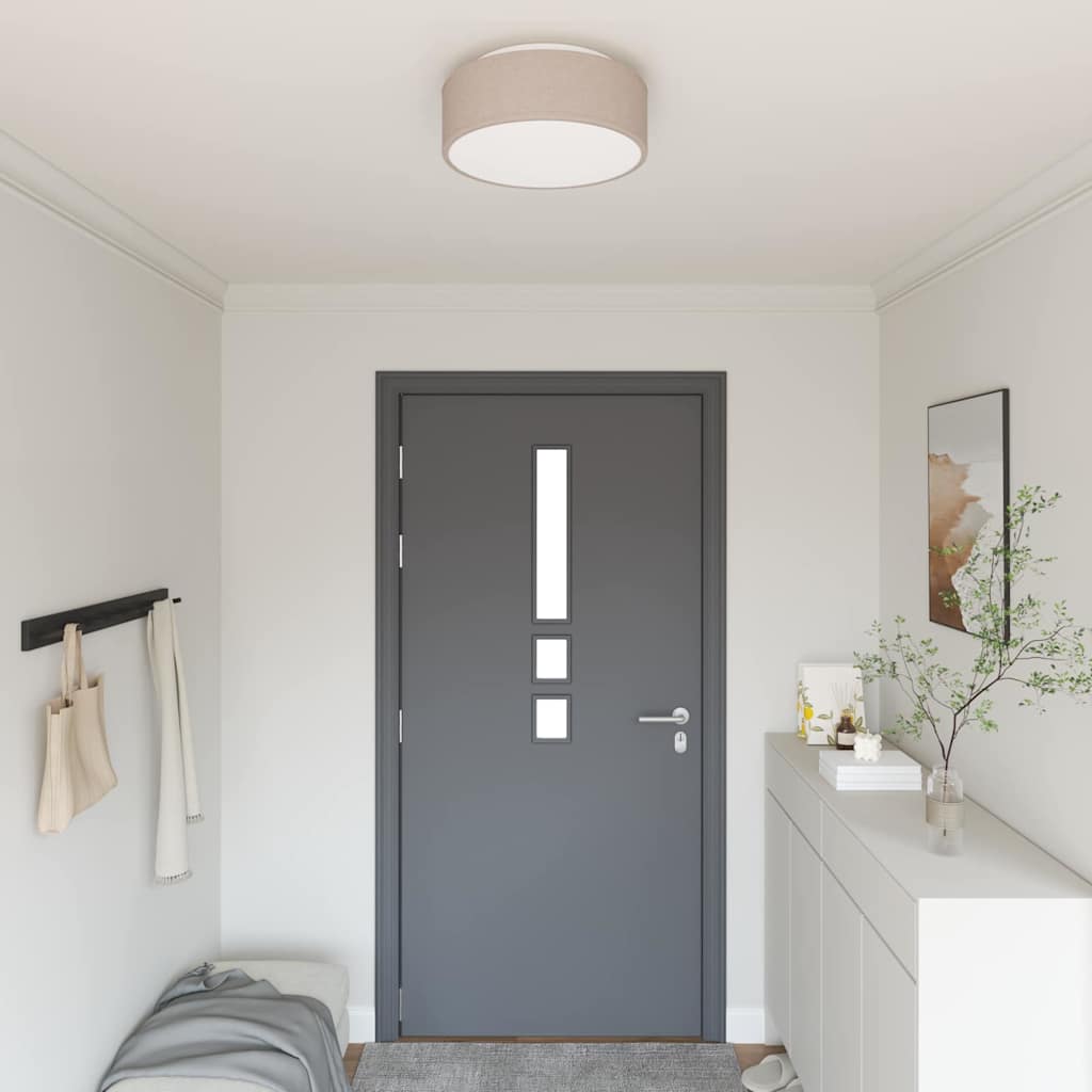 Loftlampe Med Spotlights 30 X 30 X 13,5 Cm Stof