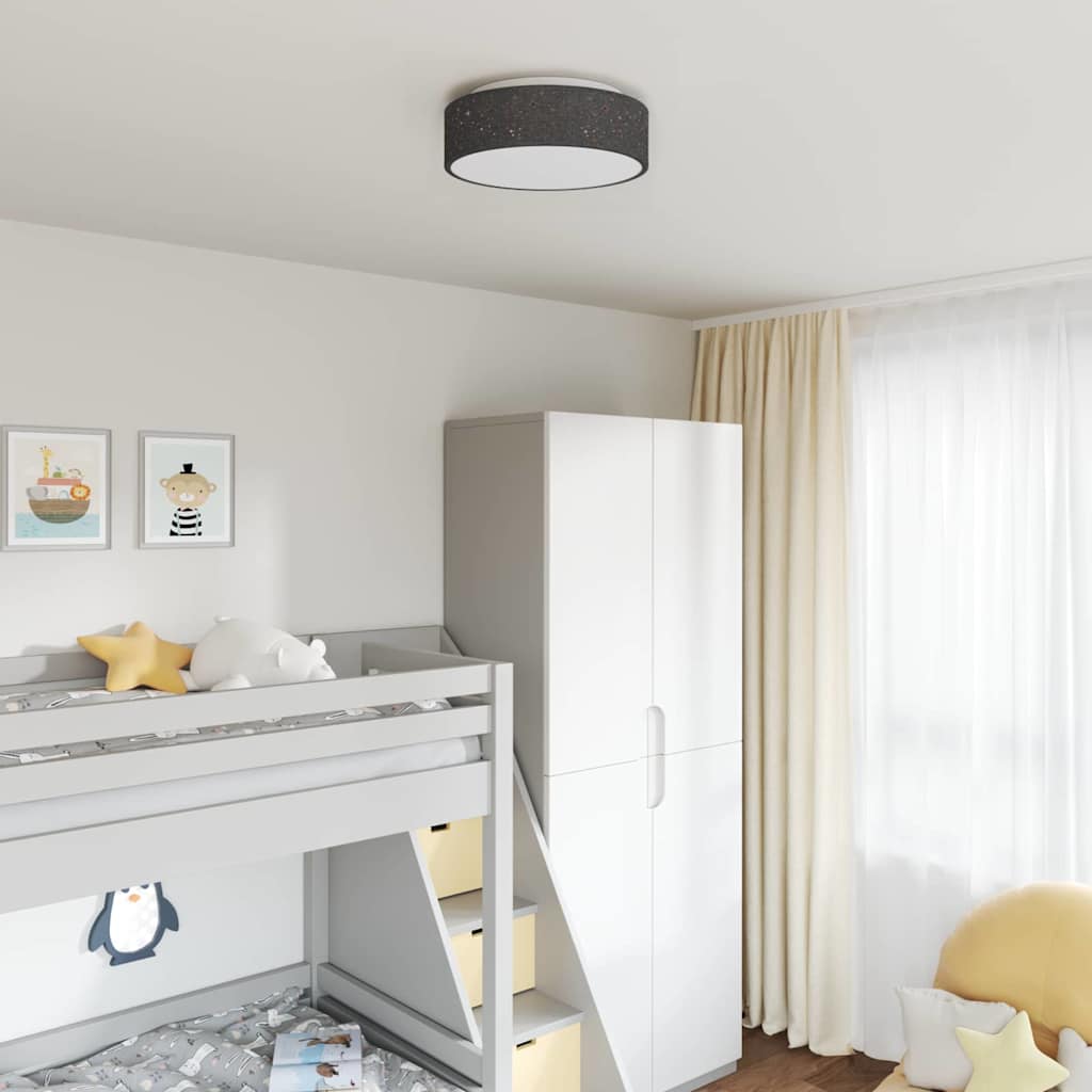 Loftlampe Med Spotlights 30 X 30 X 13,5 Cm Stof