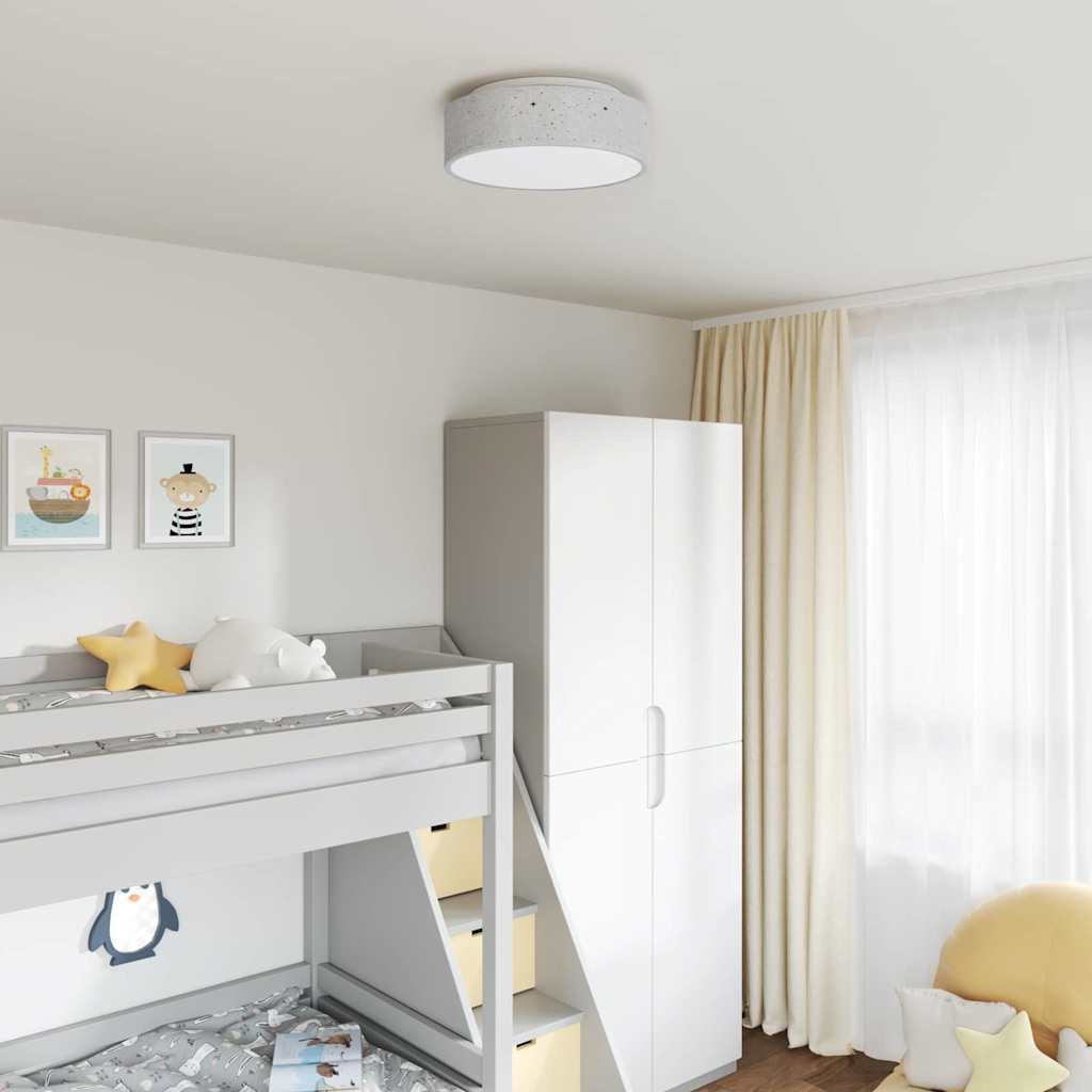 Loftlampe Med Spotlights 30 X 30 X 13,5 Cm Stof