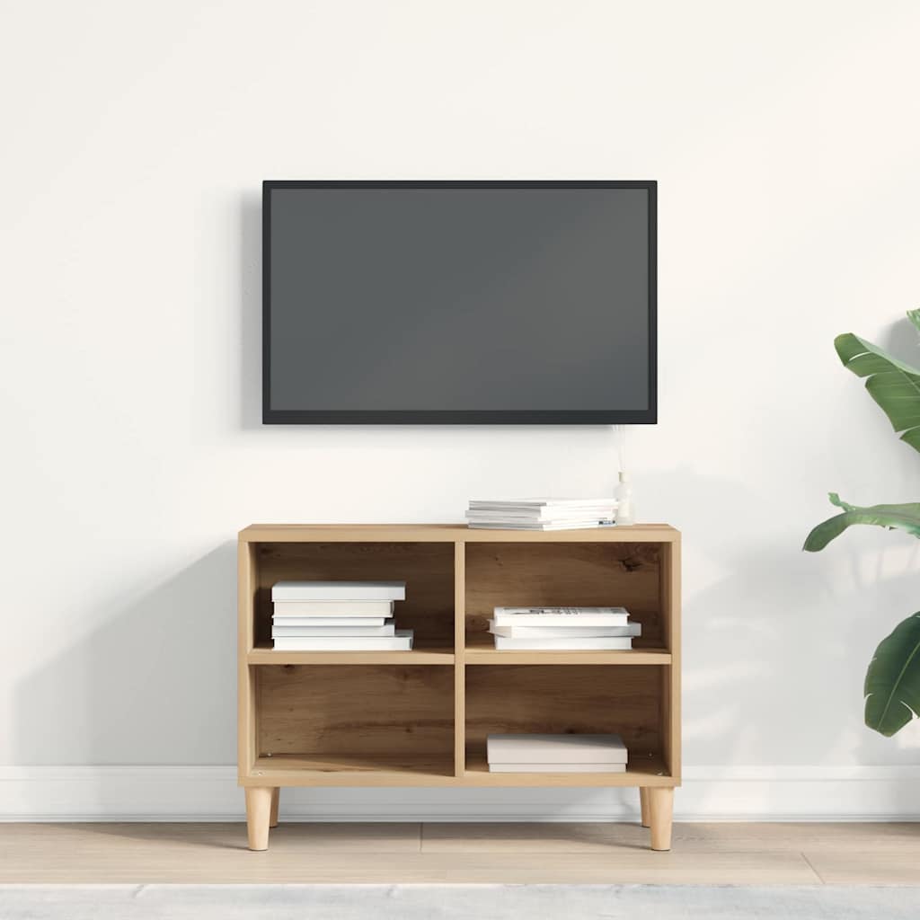 Tv-Skab Artisian Oak 69,5 X 30 X 50 Cm Konstrueret Træ