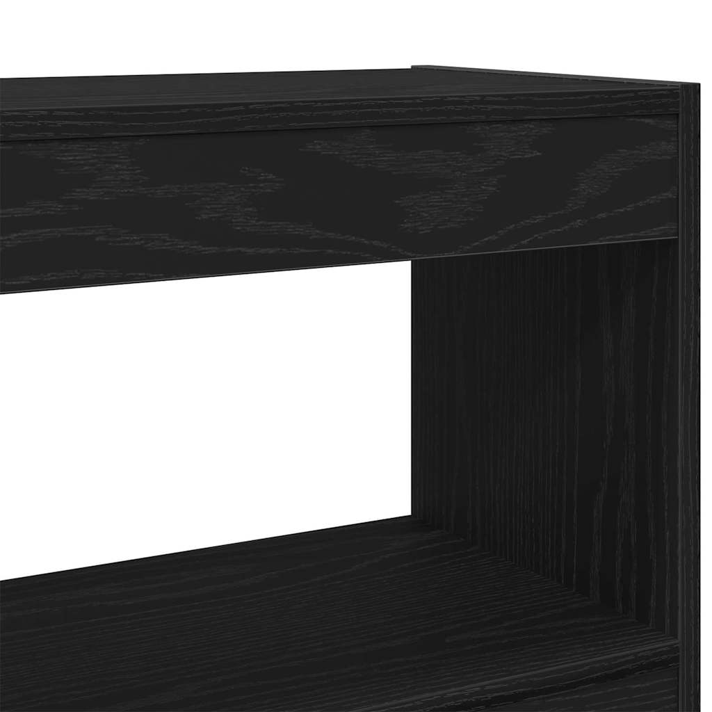 Bogskab 3 Niveauer 100 X 30 X 103 Cm Konstrueret Træ