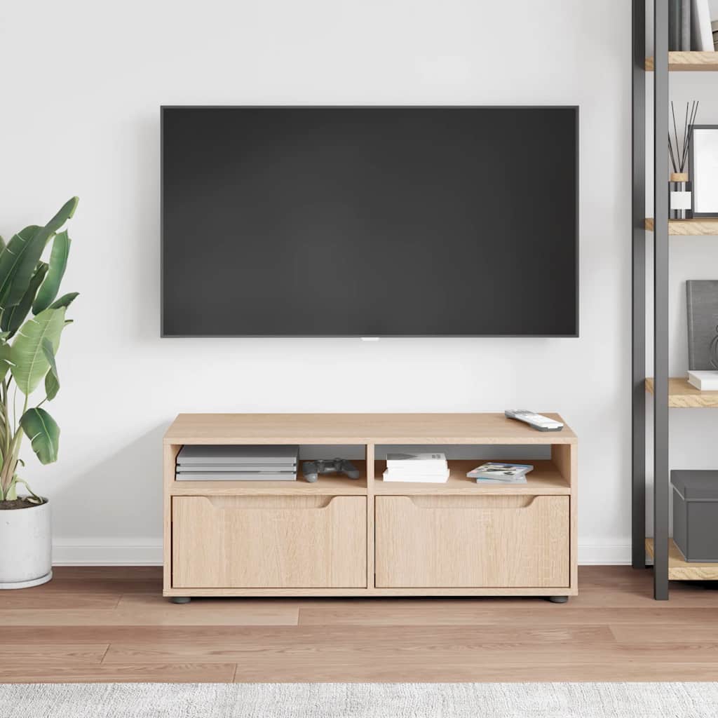 Tv-Bord Visnes 100X40X38 Cm Konstrueret Træ