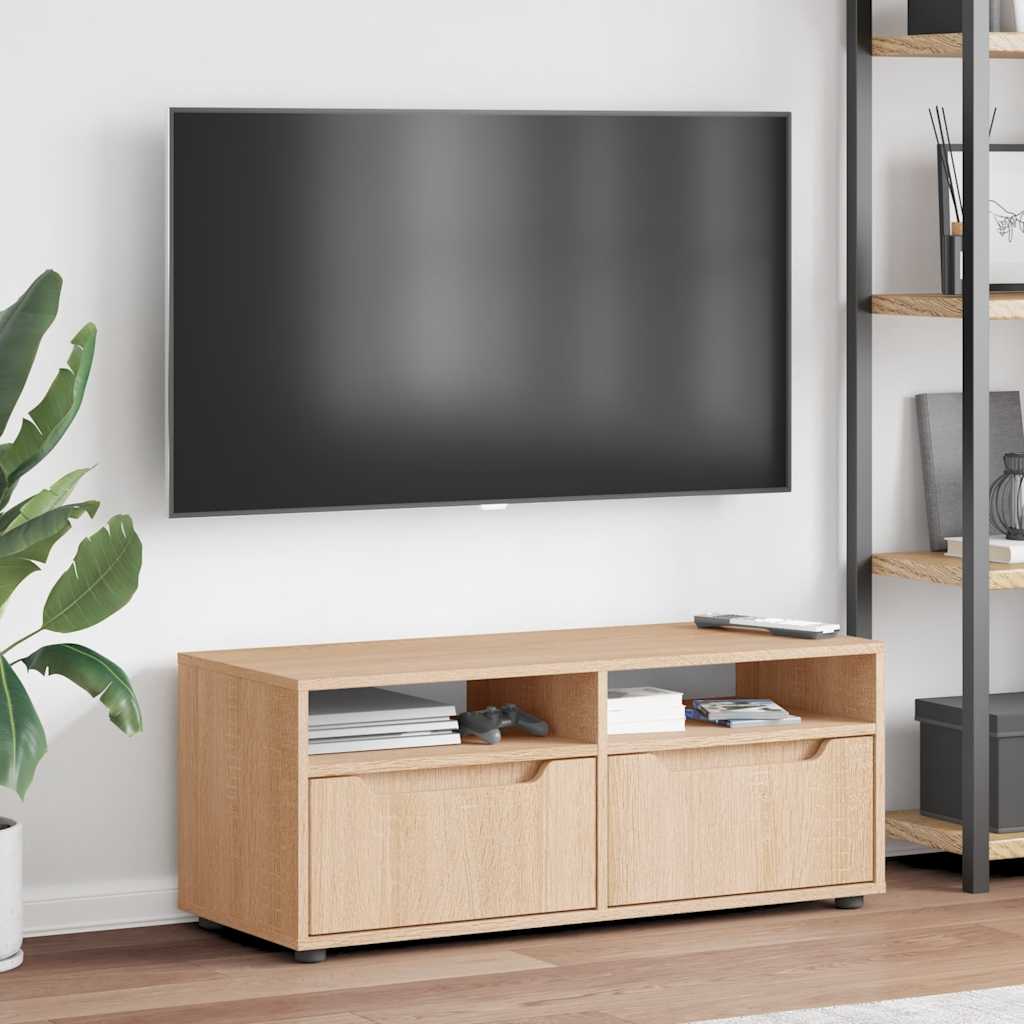 Tv-Bord Visnes 100X40X38 Cm Konstrueret Træ