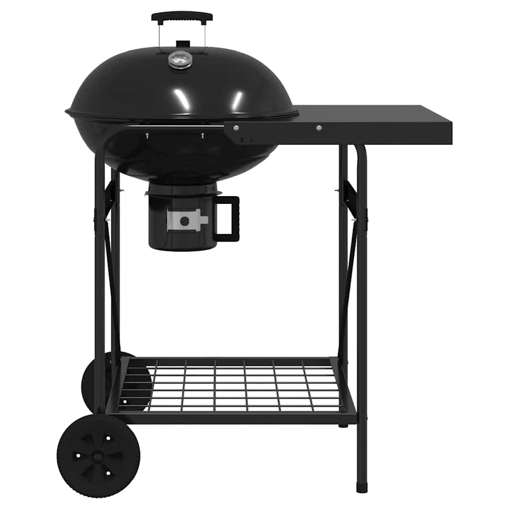 Udendørs Grill 91 X 71 X 107 Cm Metal Sort