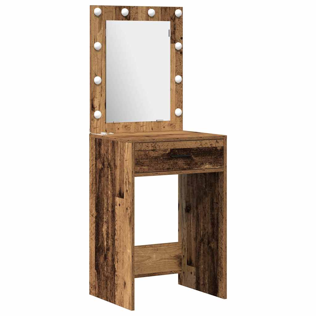 Klædeskab 3 Stk. Brun 40 X 41 X 135 Cm Konstrueret Træ