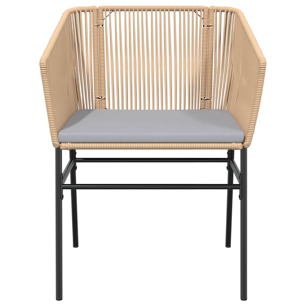 3 Dele Spisebordssæt Til Haven M. Hynder Polyrattan Glas