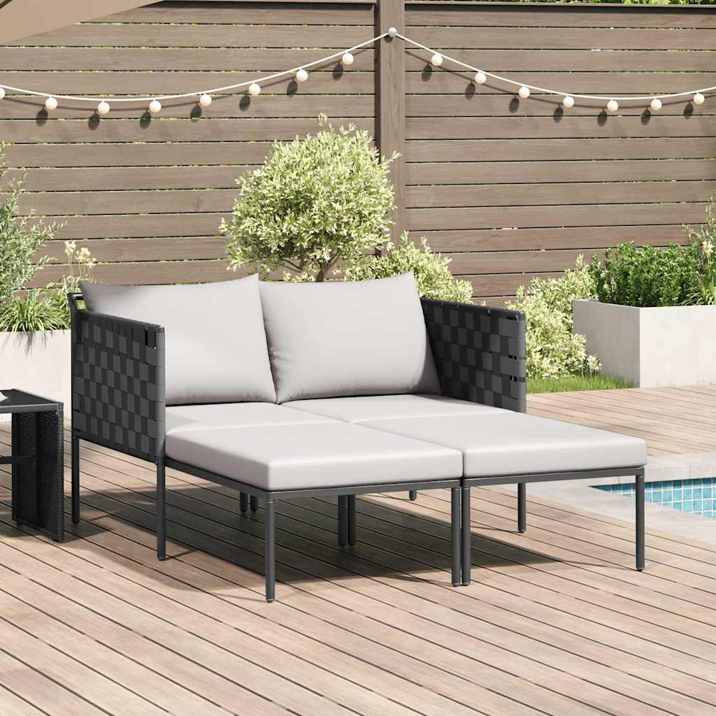 Solseng Pulverlakeret Stål Antracit