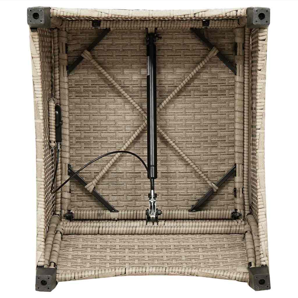 Liggestol Polyrattan