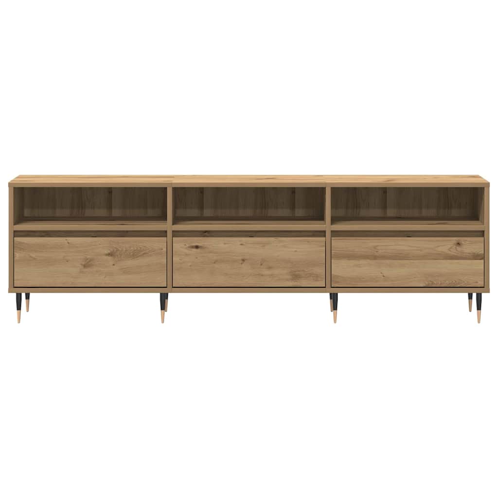 Tv-Skab 150 X 30 X 45 Cm Etræ Konstrueret Træ