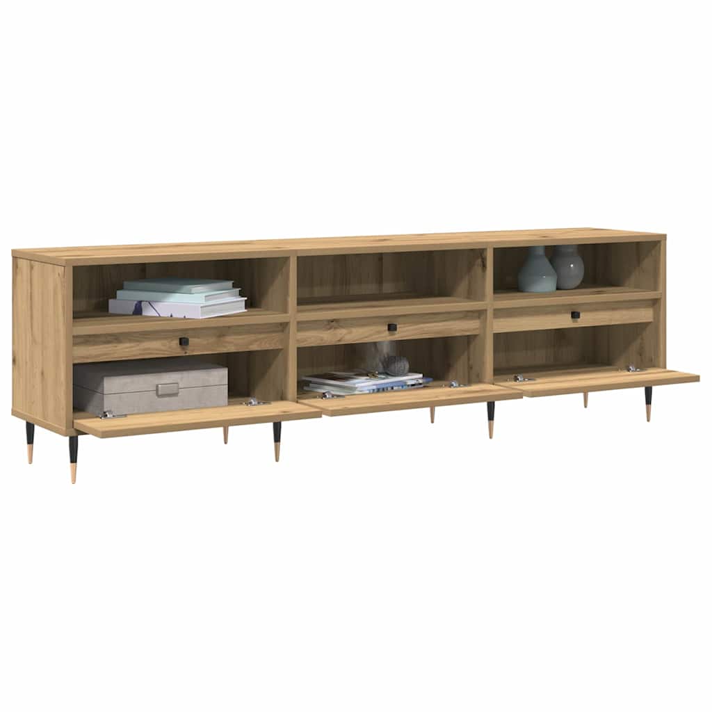Tv-Skab 150 X 30 X 45 Cm Etræ Konstrueret Træ