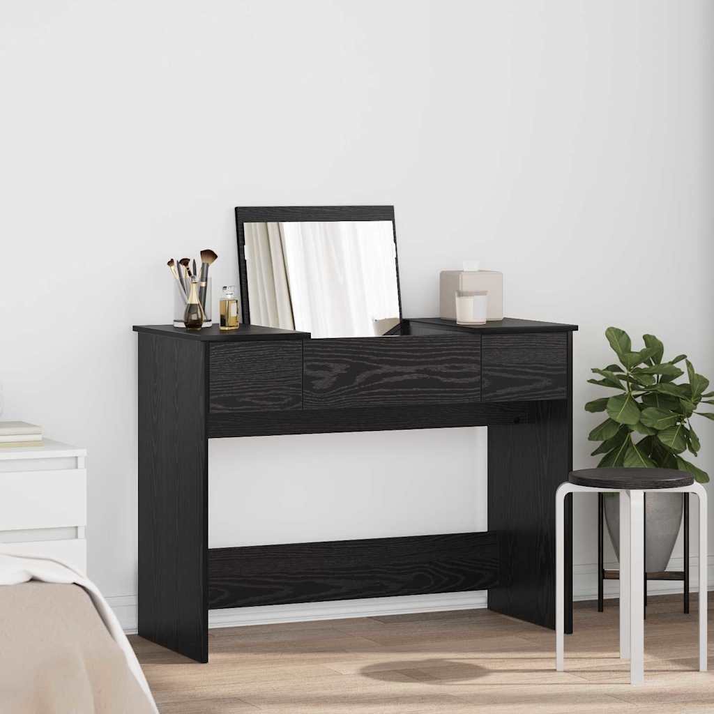 Makeupbord Med Spejl 100X45X76 Cm